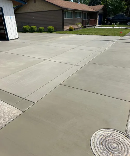 Broom Finish Driveway And City Sidewalk Replacement in Enumclaw 